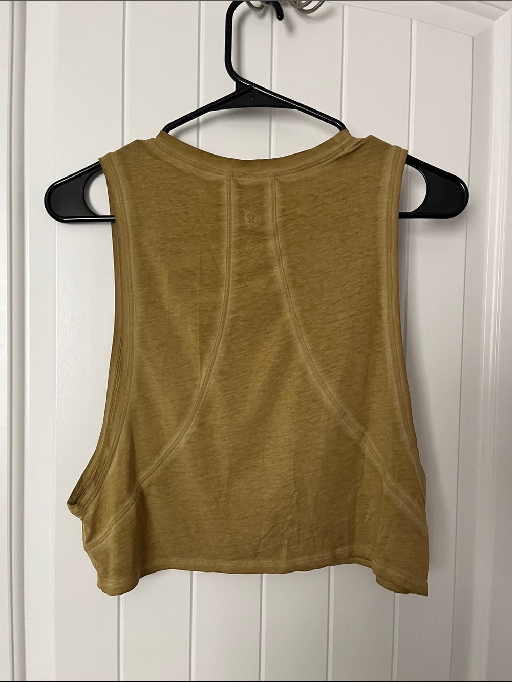 lululemon athletica Mustard Crop Muscle Tank - Picture 3 of 3